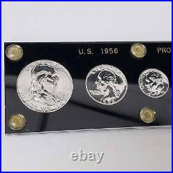 (1) 1956 United States SILVER Proof Set in CAPITAL Plastic Holder