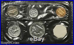 (10) 1961 Proof Set Original Envelope With COA US Mint Silver Coin Lot #3