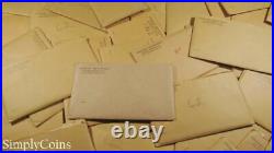 (10) 1962 Proof Set Original Envelope With COA US Mint Silver Coin Lot #2