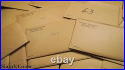 (10) 1963 Proof Set US Mint 90% Silver Coin Lot With Original Envelope COA MQ