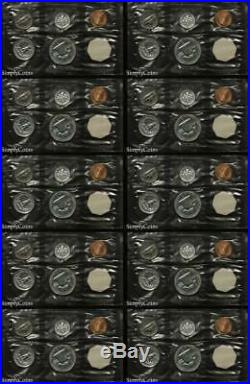 (10) 1963 Proof Sets Original Envelope & COA US Mint 90% Silver Coin Lot #2