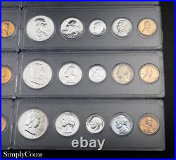 (10) 1963 Proof Sets US Mint Silver Coin Lot Mixed Collection SKU-34