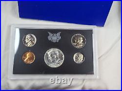 (10) 1969-S US Mint Proof Sets 50 Coins Original Box OGP 40% Silver Kennedy