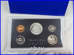 (10) 1969-S US Mint Proof Sets 50 Coins Original Box OGP 40% Silver Kennedy