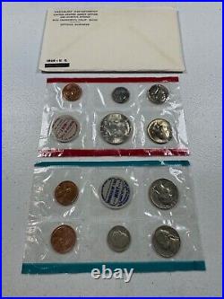 (10) 1969 US Mint Silver P & D Sets, in OGP, Lots of Luster, with GREAT coins