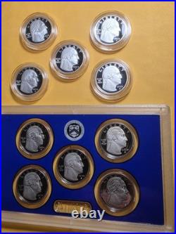 10 Coins US Mint 2025 American Women Silver Proof Quarters Set Clad & Silver %