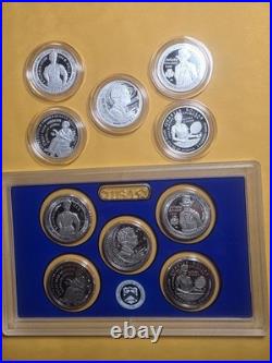 10 Coins US Mint 2025 American Women Silver Proof Quarters Set Clad & Silver %%