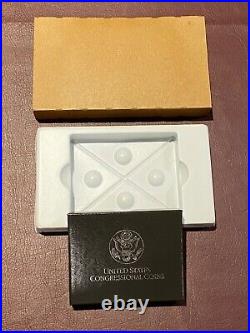 10 Proof Sets 5 Coin US Mint 1987888992939697 & 2 1989 Congressional withCOA