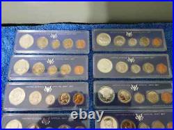 12 1967 United States Special Mint Set 12 Sets 40% Silver Kennedy Half Dollars