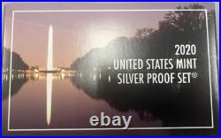 12 Complete Years-United States Mint Silver Proof Sets WithCOA