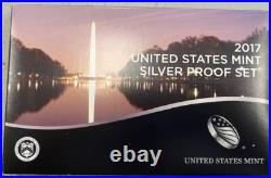 12 Complete Years-United States Mint Silver Proof Sets WithCOA