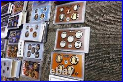 13 US Proof Sets 1999 2011 Consecutive all Boxed with COAs $9.00 ea free ship 13 US Proof Sets 1999 2011 Consecutive all Boxed with COAs $9.00 ea free ship