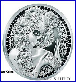 17 oz 2017/18 Death of the Dollar Set #1-16 + Bonus Double Obverse Silver Shield