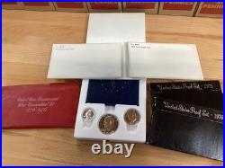 1776-1976-PDS Complete US Bicentennial BU/Proof Silver/Clad 6 Sets. America250 1776-1976-PDS Complete US Bicentennial BU/Proof Silver/Clad 6 Sets. America250