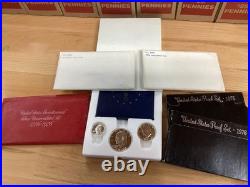 1776-1976-PDS Complete US Bicentennial BU/Proof Silver/Clad 6 Sets. America250 1776-1976-PDS Complete US Bicentennial BU/Proof Silver/Clad 6 Sets. America250