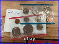1776-1976-PDS Complete US Bicentennial BU/Proof Silver/Clad 6 Sets. America250 1776-1976-PDS Complete US Bicentennial BU/Proof Silver/Clad 6 Sets. America250