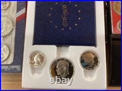 1776-1976-PDS Complete US Bicentennial BU/Proof Silver/Clad 6 Sets. America250 1776-1976-PDS Complete US Bicentennial BU/Proof Silver/Clad 6 Sets. America250