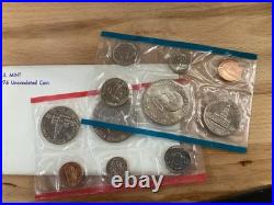 1776-1976-PDS Complete US Bicentennial BU/Proof Silver/Clad 6 Sets. America250 1776-1976-PDS Complete US Bicentennial BU/Proof Silver/Clad 6 Sets. America250