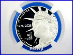 1776-2026 S, 10-Coin Silver Proof Set NGC Pf 70 UCam, FDOI, 250 Prop. Label