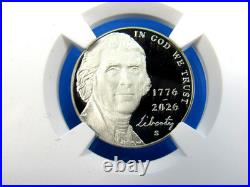 1776-2026 S, 10-Coin Silver Proof Set NGC Pf 70 UCam, FDOI, 250 Prop. Label