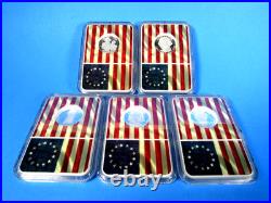 1776-2026 S, 5-Coin, Silver Proof Set, Quarters Only NGC Pf 70 UCam Advance Rel