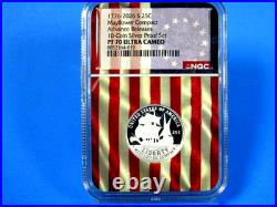 1776-2026 S, 5-Coin, Silver Proof Set, Quarters Only NGC Pf 70 UCam Advance Rel