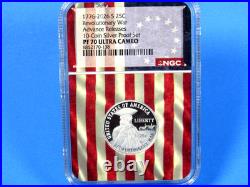 1776-2026 S, 5-Coin, Silver Proof Set, Quarters Only NGC Pf 70 UCam Advance Rel