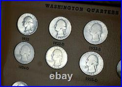 1932P-1998D Washington Quarter Coin Set PDS 147 COINS Many AU/UNCNO PROOFS