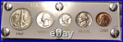 1939 Silver US Mint Year Set Gem BU Coins White Capital Holder Display Box 1939 Silver US Mint Year Set Gem BU Coins White Capital Holder Display Box