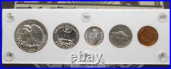 1940 United States SILVER Proof Set (5 Coin) Capitol Holder PROOF ECC&C, Inc