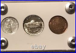 1941 US Mint Silver PROOF Set Gem Coins White Capital Holder