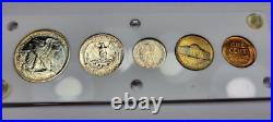 1941 US Silver Proof Set Gem Coins Capital Plastic Holder See Pics Wow J63 1941 US Silver Proof Set Gem Coins Capital Plastic Holder See Pics Wow J63