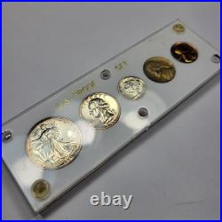 1941 US Silver Proof Set Gem Coins Capital Plastic Holder See Pics Wow J63 1941 US Silver Proof Set Gem Coins Capital Plastic Holder See Pics Wow J63