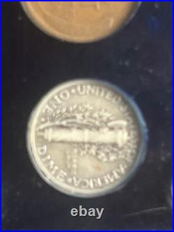 1941 proof set secured in capital holder