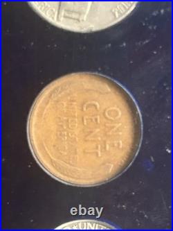 1941 proof set secured in capital holder