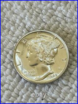 1942 6 Coin US Mint PROOF Set Gem Coins in Black Capital Holder 1942 6 Coin US Mint PROOF Set Gem Coins in Black Capital Holder