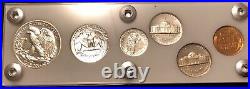 1942 6 Coin US Mint PROOF Set Gem Coins in White Capital Holder