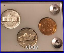 1942 6 Coin US Mint PROOF Set Gem Coins in White Capital Holder