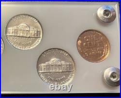 1942 6 Coin US Mint PROOF Set Gem Coins in White Capital Holder Display Box