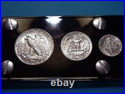 1942 SILVER BIRTH YEAR WAR TIME SET U. S. COINS with FULL UNCIRCULATED APPEARANCE
