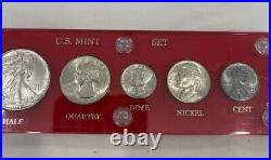 1943 US Mint Set In Red Capital Case