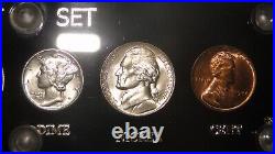 1944-P Choice Uncirculated to GEM BU U. S. Coins Silver Mint Set-Great Gift