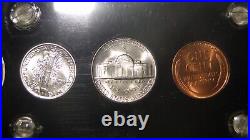 1945-S Choice Uncirculated to GEM BU U. S. Coins Silver Mint Set-Great Gift