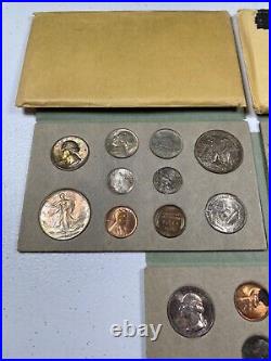 1947 US Mint Silver P&D&S Set, with all OGP incl ENVELOPES, VERY RARE SET