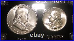 1948-D Choice Uncirculated to GEM BU U. S. Coins Silver Mint Set-Nice Gift