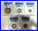 1950-PCGS-Proof-set-Pr-63-65-65-64-64-RB-Toning-On-Silver-Coins-01-gq