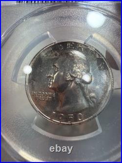 1950 PCGS Proof set Pr 63, 65, 65, 64, 64 RB Toning On Silver Coins