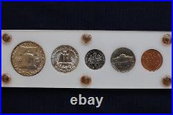1950 U. S. Mint Silver Proof Set In A Capital Holder