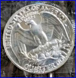 1950 US Mint Proof Set 1c-50c In Original Box & Cellophane Beautiful Coins