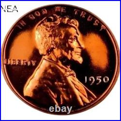 1950 US Proof Set Choice/Gem Proof 3 Coin Lot 90% Silver